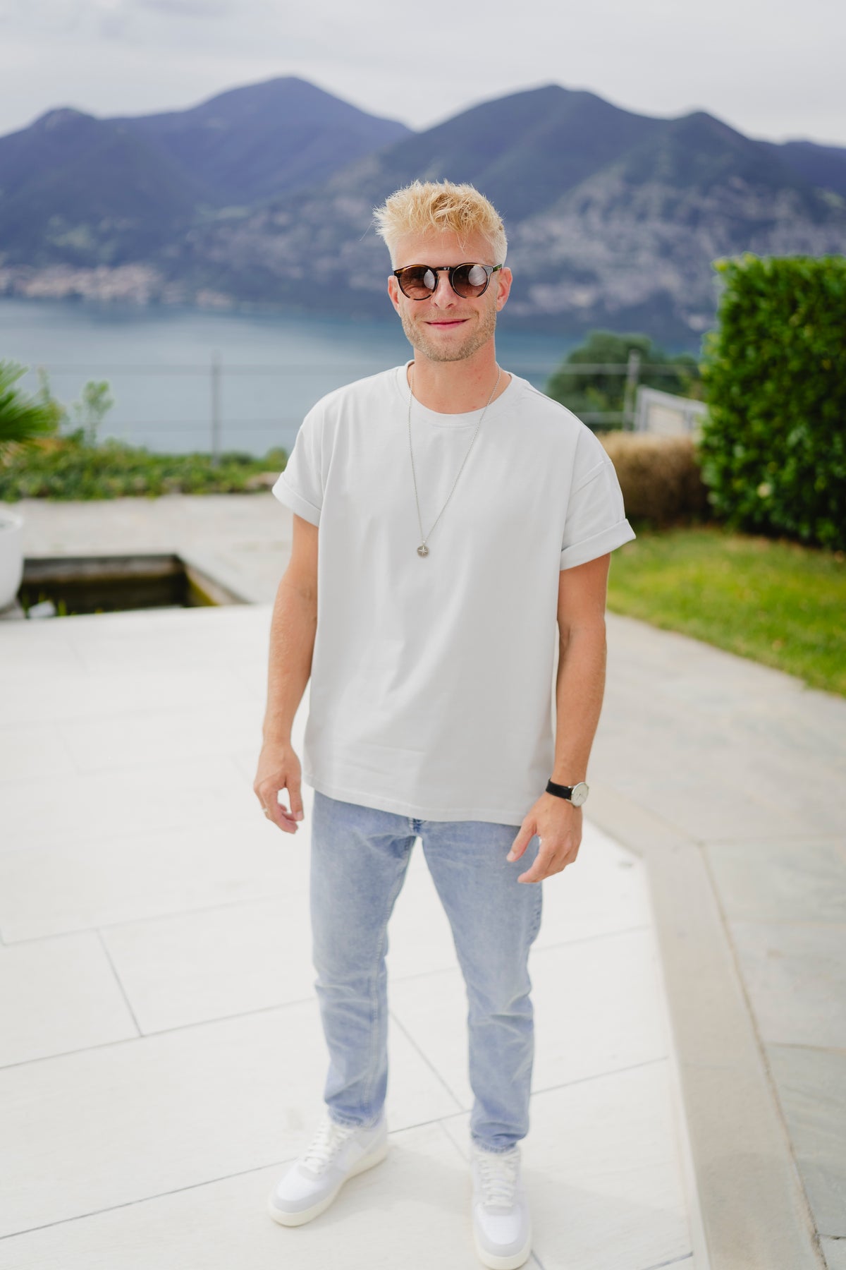T-Shirt Basic Grau